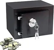 Fire Retardant Steel Personal Security Safe Safe - Heavy Duty Security Money Document Safe Safe Box Lock Box for Home Offices and Hotels