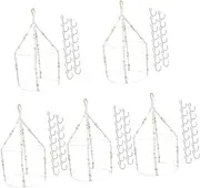 Ciieeo Sets Style Herb Drier Rack Handwoven Cotton Rope Hanging Drying Rack for Spices