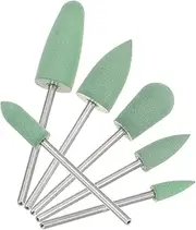 Baluue Manicure Accessories 6pcs Nail Drill Bits Kit Nail Drill Bits Set for Women