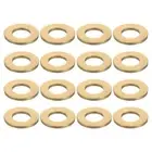 20Pcs Brass Flat Washer, M8x16x1.5mm Brass Washer Assortment for Screws Bolts