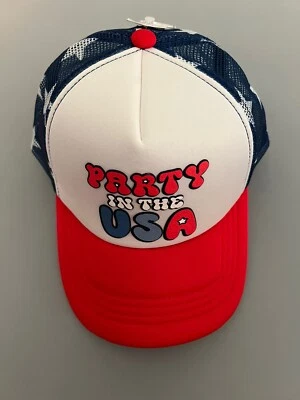 Party In The USA ball cap by Icing Mesh Snap Back
