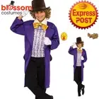 CK2113 Willy Wonka Oompa Loompa Charlie Chocolate Factory Book Week Boys Costume