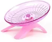 ifundom Hamster Exercise Wheel Silent Running Disc for Animals Safe Amusement Device Supplies for Hamsters and Hedgehogs Random Color Design