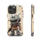 Tiny Mech Cannon Robot - Phone Ink Case for iPhone | Galaxy | Pixel
