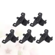 5 Pcs Bike Frame Pump Mount Bicycle Holder Clip Bracket Tripod Lightweight