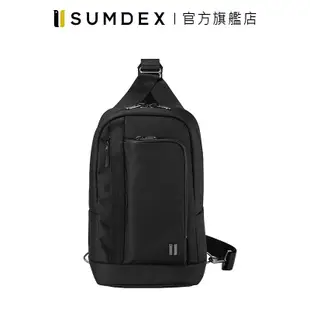 Sumdex｜經典隨行單肩垮包 HDD-260JB 黑色 官方旗艦店