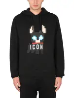 [Dsquared2] Dsquared2-Cyrus Cool Sweatshirt-Uomo XL