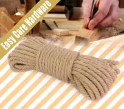 10m 8mm Sisal Rope Natural Jute Hemp Manila Twine String Cord Scratching DIY Art