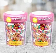 2 Wilton Unicorn Sprinkles W/ Pearls & Sugar Gems ~ Cake Decoration ~7.76oz