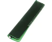 Handmade Genuine Leather Single Pen Case Fountain Pen Sleeve Holder Pouch Cover Vintage (Coffee)