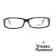 【Vivienne Westwood】光學鏡框經典飛行款英倫風-黑咖-VW159 01(黑咖-VW159 01)