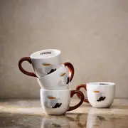 Godinger Guzzerie x Godinger Espresso Mug, Set of 4 - Exclusive