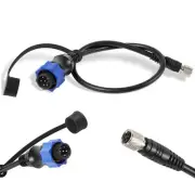 MKR-US2-10 Universal Sonar 2 Adaptor Cable Fits for Lowrance Fish Finder US2 ...