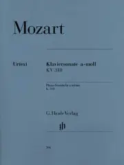 Mozart Piano Sonata in A Minor K310 300d Henle Urtext Solo Sheet Music Book