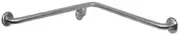 750mm x750mm Corner Wall Flush Mount Shower Grab Rail RH