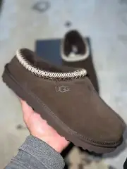 UGG Men's Tasman Slipper (Dusted Cocoa, 5950-DDC) DARK BROWN New In Box