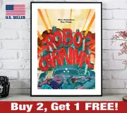 Robot Carnival Anime Poster 18" x 24" Print Retro 80s Movie Wall Art