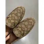 COACH 經典 樂福鞋 COACH HALEY LOAFER 美國代購 二手 精品鞋