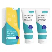 2 Packs 6oz Hydrogel First Aid Ointment, Burn Injory Soothing Gel, Skin Repai...