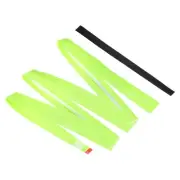 12Pcs 43.3" Tennis Racket Grip Tape w Damping Ridges Perforated Light Green
