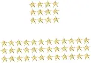 [VALICLUD] 48 Pcs Pentagram Badge For Hats 4th of July Badge Star Pin Star Shape Badges Pentagram Decorative Pin Backpack Pins Star Brooch Five Star Badge Zinc Alloy Bulk Cargo Grace Man