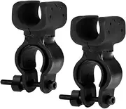2PCS Cane Holder for Walker,Walking Stick Holders,Universal Walking Stick Holder for Wheelchair,Durable Cane Holder Walking Stick Holder Accessories for Wheelchairs Electric Scooters Elderly Walkers