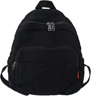 [MININAI] Mini Backpack for Women Men Small Aesthetic Canvas Bag Work Backpack Cute Backpack Purse Casual Daypack