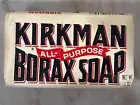 VINTAGE NOS 7 Oz. KIRKMAN BORAX SOAP BAR UNUSED COLGATE PALMOLIVE CO ADVERTISING