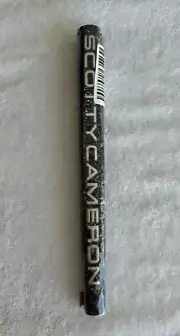 Scotty Cameron Black Silver Matador Putter Grip 2023 Size Small NEW