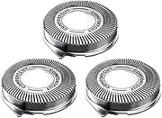 3pcs Razor Blades+blade Mesh，Compatible For Philips ，SH30/5 5000 3000 2000 1000 Series Shavers