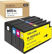 Artitech 955XL Ink Cartridges Compatible for HP 955 XL for HP Officejet Pro 7720 7730 7740 8210 8216 8710 8720 8725 8730 8740 All-in-One Printer (1B 1C 1M 1Y)