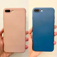 在飛比找蝦皮購物優惠-iPhone 7/8 Plus 簡約素色矽膠手機殼