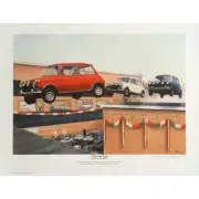 Italian Job Over the Top Print by Robert Tomlin
