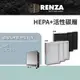 RENZA 適用怡樂智 樂智 LUX LACH-1 高效能空氣清淨機 HEPA活性碳濾網 3入組