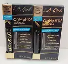 L.A. GIRL Oomph'd LA Girl OOMPHD! Mascara in Super Black Plumped Look, Lot of 2