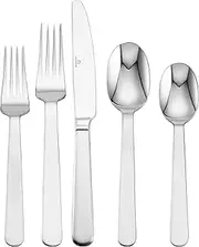 [Mikasa] Blume 20-Piece Stainless Steel Flatware Set, Service for 4