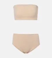 [Alaia] Alaïa Bandeau bikini AU 12 beige