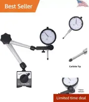 Dial Indicator with Magnetic Base - 0-1" Measuring Range, Twist and Locked Bezel