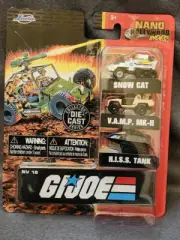 JADA NANO HOLLYWOOD RIDES GI JOE 3 PACK