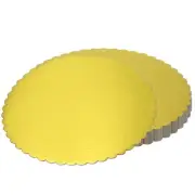 15pcs Cake Board Round, 11 inch Cake Circle Base Cake Plate Gold