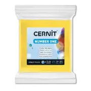 Polymer Clay Cernit Number One, 700 Yellow - 250g - 2wards Polymer Clay & Crafts