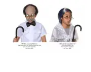 6 Piece Old Man Kit/ 4 Piece Old Lady Costume 100 Days School Underwraps