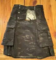 NEW 5.11 Tactical Commando Kilt Sz 28 Limited Edition Multicam Cargo Ripstop