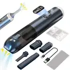 TEZILON Cordless Handheld Car Vacuum Cleaner 18000Pa Ultra Powerful Suction 2...