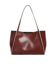 Marni Cresta E/W Small Tote Bag One size Brown