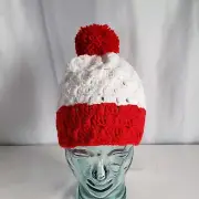 New Crochet Beanie Fishing Bobber Float Original HookedAtWeiss Design Easy Care