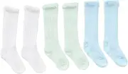 [SUPVOX] Baby Long Stockings 3 Pairs Cotton Socks Soft Elastic Non-slip for Baby's Comfortable Summer Wear