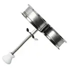 1pc Stainless Steel Triangle Egg Poacher Maker Cooker Egg Steaming Rack