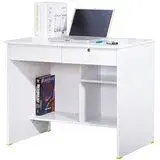 在飛比找遠傳friDay購物優惠-【AT HOME】金點將3尺白色收納書桌/電腦桌/工作桌