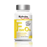 在飛比找蝦皮購物優惠-【Richvita利捷維】有酵超級魚油膠囊 60錠/罐 魚油